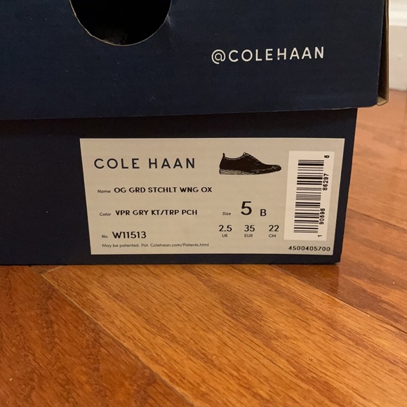 BRAND NEW! Cole Haan, Original Grand Wingtip Oxford casual sneakers - Picture 7 of 7